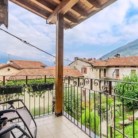 Casa Castagno 2 Sul Sentiero Del Viandante•ac•wifi Daire Bellano