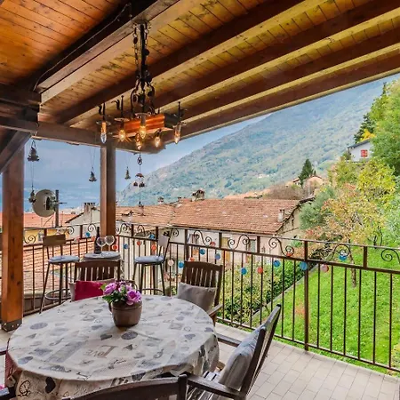 Casa Castagno 2 Sul Sentiero Del Viandante•ac•wifi Daire Bellano